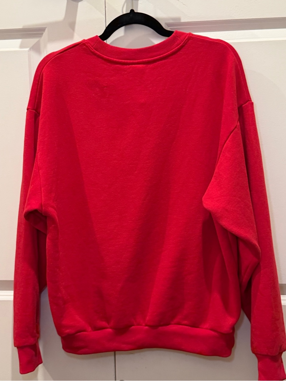 Alo Accolade Crew Neck Pullover Bold Red Sz XS NWOT - Picture 2 of 4